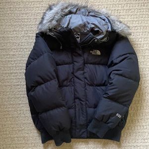 The North Face Black 550 Goose Down Jacket S/P